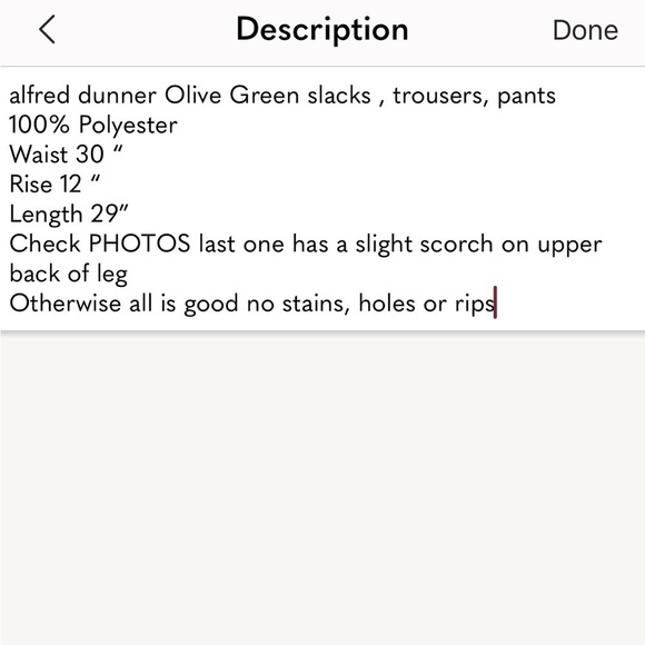 Alfred Dunner Stretch Pants Olive - Picture 8 of 8